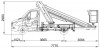Mercedes Sprinter Ruthmann Ecoline 230 - 23m - 250 kg